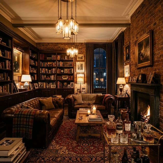 The Hawthorne Library — Intimate setting for deep conversation